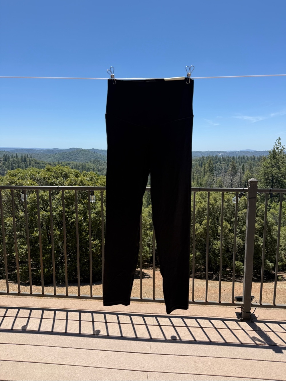 Aerie Offline Black High-Waist Leggings